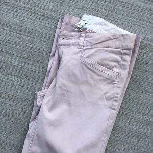Banana Republic pink pants.